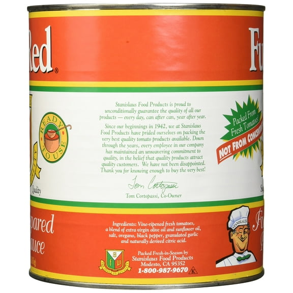 Full Red Pizza Sauce No. 10 Can (6 lb 11 oz)