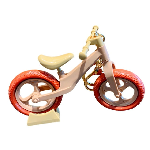 Llavero de bicicleta, llavero de bicicleta, llavero, modelo de bicicleta de montaña móvil Luz roja