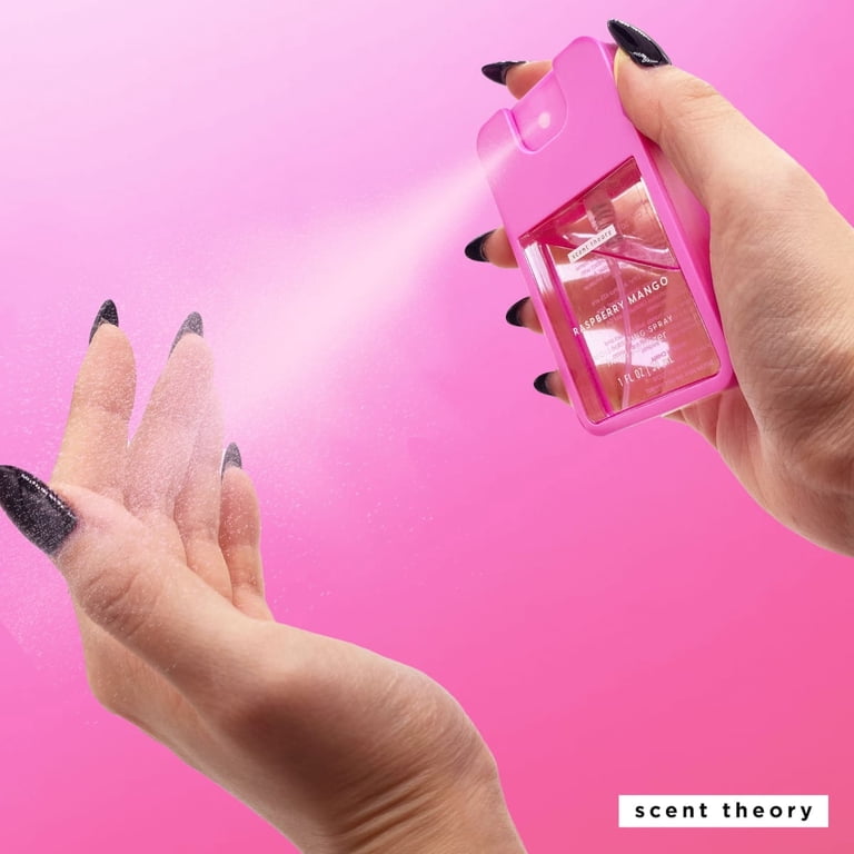 Scent Theory Hand Sanitizer Spray, Raspberry Mango, 1 fl oz