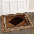thumbnail image 5 of Visual Trap Mud Door Mat Easy Care Water Absorbent Entrance Rug For Bathroom Kitchen And Home, 5 of 5