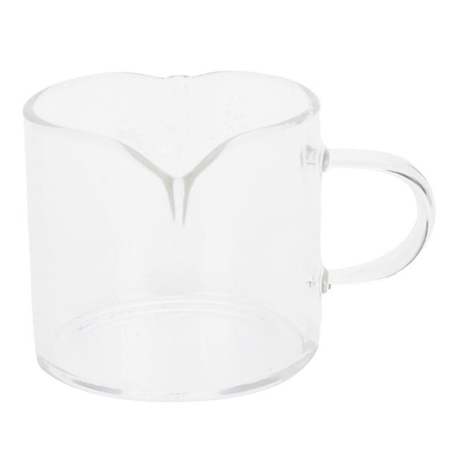 Tasse à Double Embouchure, Verre Résistant à la Chaleur Tasse à Café Résistante à la Chaleur Fonctionnalité Intelligente