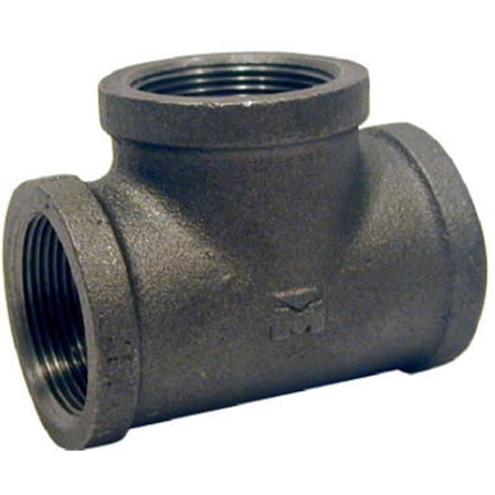 Pannext Fittings B-TEE10 Black Equal Tee - 1 in.
