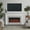 White, variant on Real Flame 4830E Sonia 69" Wide 5,100 BTU Landscape Electric Mantel Fireplace - White