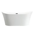 thumbnail image 2 of Vanity Art 67'" x 31" Freestanding Soaking Bathtub, 2 of 6