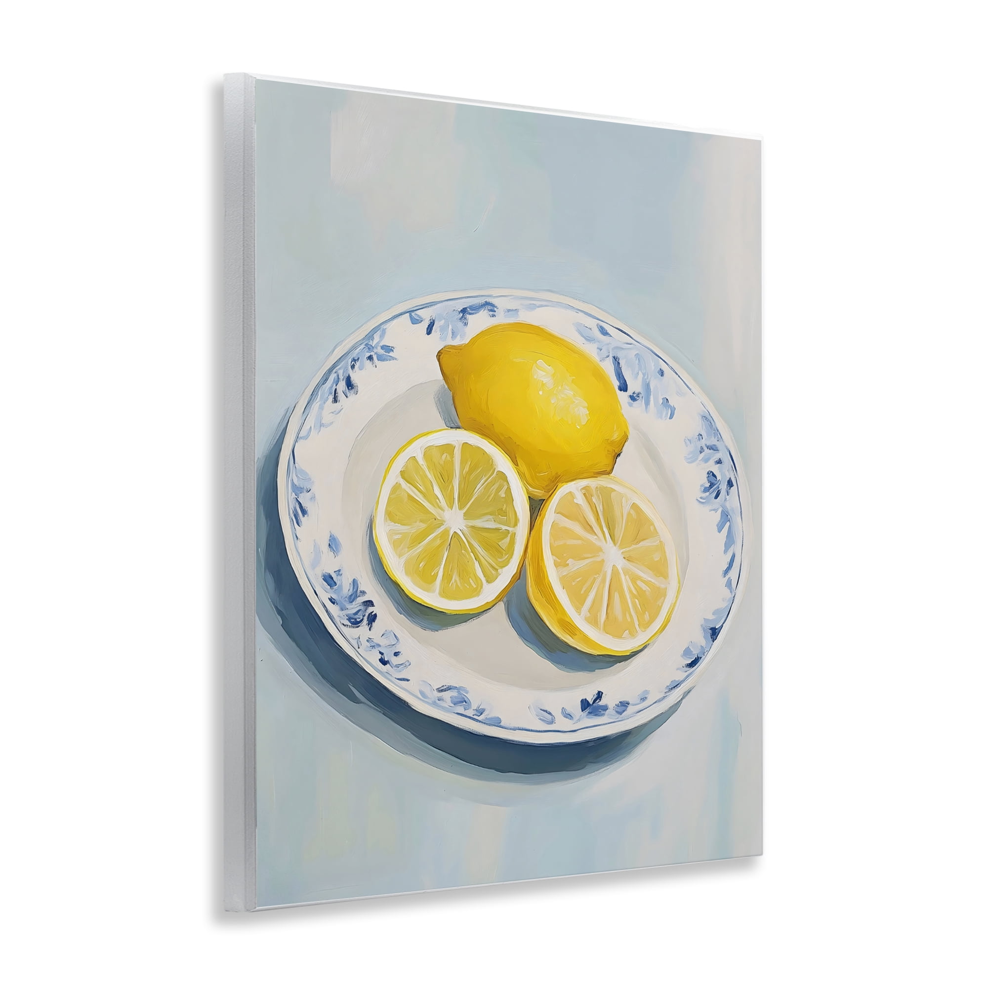 Stupell Industries Plate of Juicy Lemons Wall Plaque Art, design by The Prints Vibe