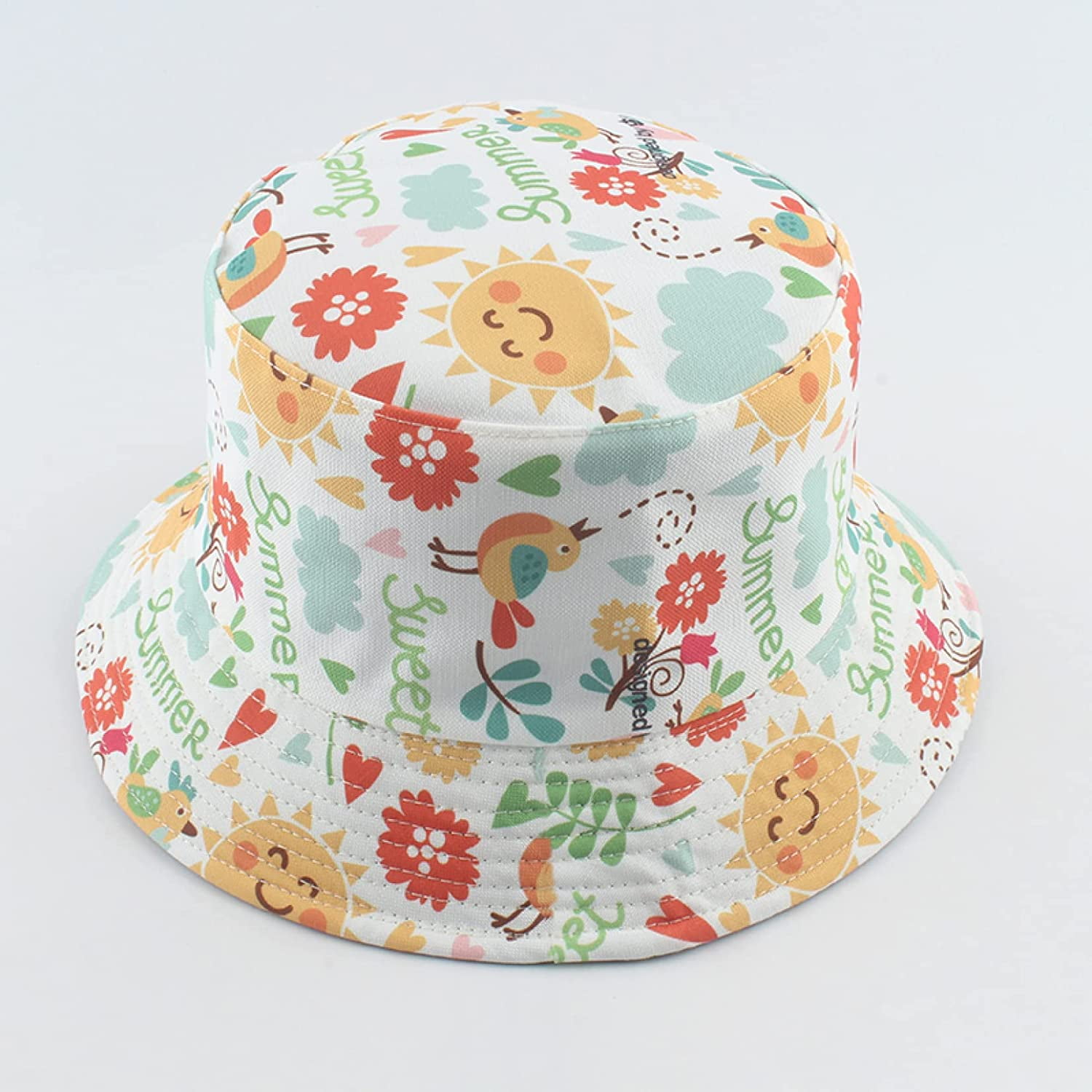 COCOpeaunt New Fashion Summer Reversible Bucket Hat Women Cotton