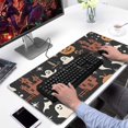 thumbnail image 2 of Long Mouse Pads for Desk,Autumn Halloween Scene Pattern Desk Mats on Top Of Desks, Desk Mouse Pad Extra Large with 3mm Non-Slip Base and Stitched Edge for Gaming,Office,Work,Home 31.5"x15.7", 2 of 6