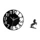 thumbnail image 5 of Reloj de pared grande,Reloj de pared acrílico silencioso y moderno,Reloj de pared grande para oficina,silencioso,fácil de leer y sencillo.,Estatua de caballo,Estatua de caballo,escultura, 5 of 8