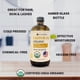 thumbnail image 2 of Aceite de ricino Florisan orgánico prensado en frío, 473 ml, certificado por el USDA, 2 of 6