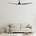 thumbnail image 5 of 52 inch 3 Blades Smart Indoor Ceiling Fan with Remote and LED Light Reverse Airflow Black and Gold, 5 of 6