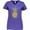 Purple, variant on Inktastic Summer Pineapple Women's V-Neck T-Shirt
