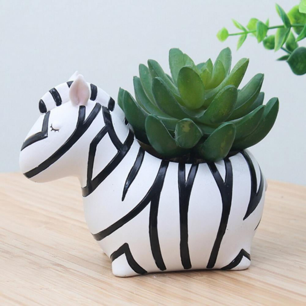 Small Cactus Planter Plant Pot Window Box for Home Office Table Desktop Decoration For Family Birthday Wedding Christmas MuciHom 7CM Mini Succulent Pot with Bamboo Tray Set of 6