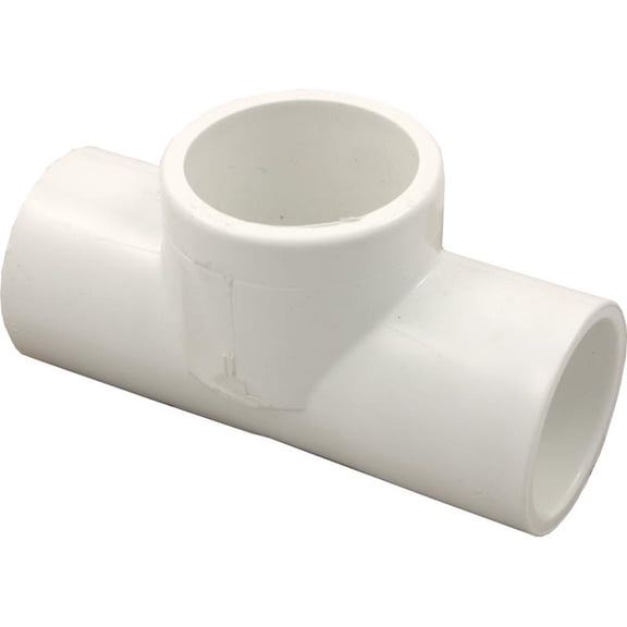 Tee, Low Profile, 1" Slip x 1" Slip x 1-1/2" Spigot