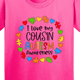 thumbnail image 4 of Inktastic I Love My Cousin Autism Awareness Youth T-Shirt, 4 of 5