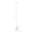 thumbnail image 2 of Vanity Art Modern 1-Light Mini Pendant Lighting in Burning Gray with Smoked Glass Shade Farmhouse Hanging Lamp Ceiling Light Fixture MS206-1BG-SK, 2 of 2