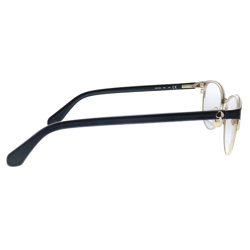 Kate Spade KS Hadlee Metal Womens Oval Eyeglasses Black 52mm Adult