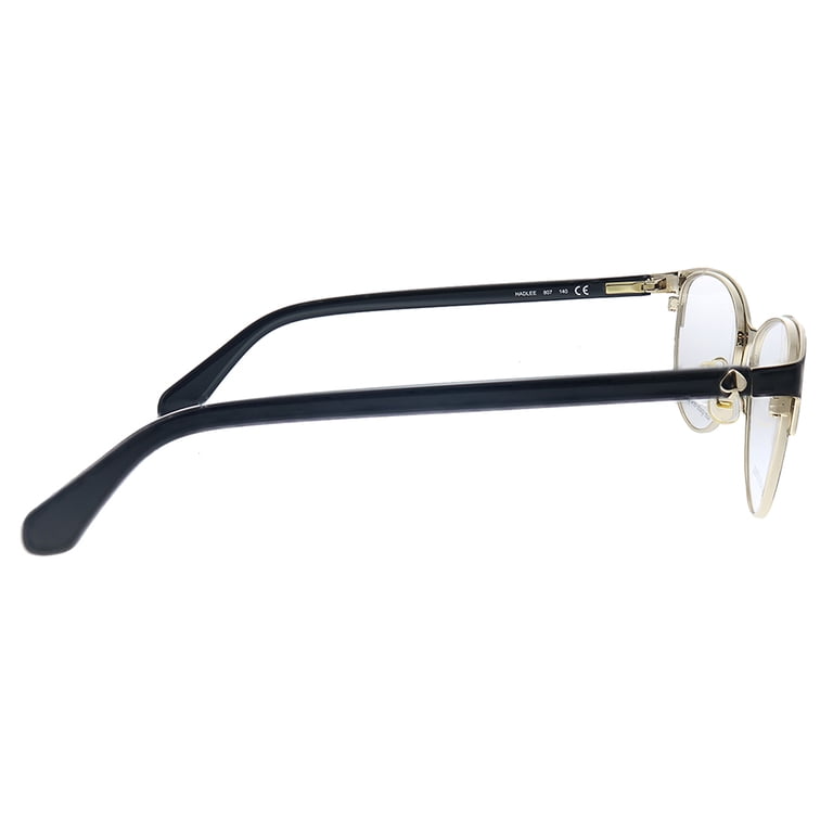 NEW KATE SPADE hadlee oval metal eyeglasses in black Kate Spade HADLEE Eyeglasses RX Women Black Oval 52[]16-140  main image 4