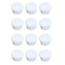 12 Pcs Wire Organizer The White Computer Desk Grommet Rubber Stopper