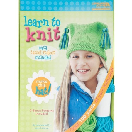 Learn To Knit Kit-Hat, Pk 1, Leisure Arts