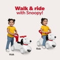 thumbnail image 4 of Radio Flyer Snoopy Push Walker And Ride-On With Woodstock Toy For Ages 1 To 3, 4 of 7