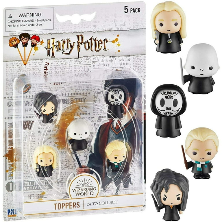  Self-Inking Harry Potter™ Stampers, Set of 5 – Harry Potter  Gifts, Collectables, Party Decor, Cake Toppers – Death Eater, Voldemort,  Lucius Malfoy and More by PMI, 2.5 in. Tall : Toys & Games