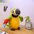 thumbnail image 5 of Pratande Papegoja Upprepar Vad Du Säger Plyschdjur Leksak Elektronisk Papegoja Leksak Plysch Leksak Papegoja Leksaker Bästa Presenter För Barn B, 5 of 5