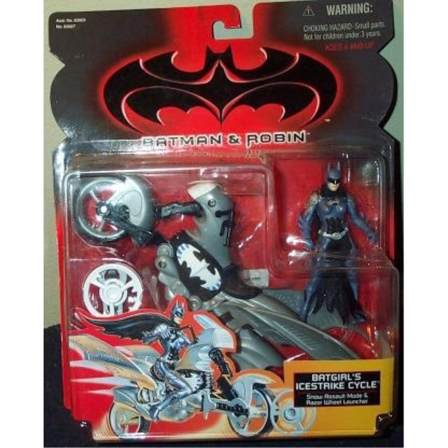 Batman & Robin Batgirl\'s Icestrike Cycle Action Figure