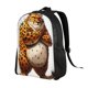 thumbnail image 2 of Fotbe Cartoon Cheetah With Attitude Mochila de Viaje para Laptop, Mochila Ejecutiva Delgada y Resistente 15.6", 2 of 8