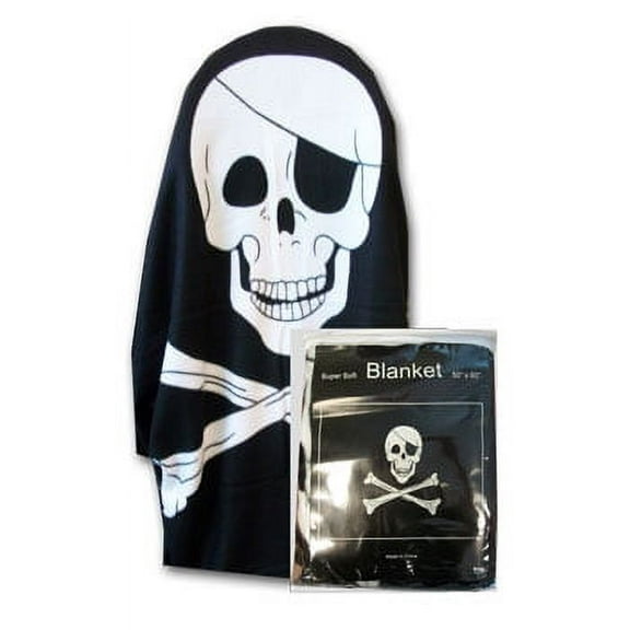 Pirate Fleece Blanket