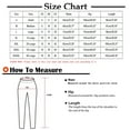 thumbnail image 2 of Black & Friday Deals 2023 Lindreshi Womens Capris with Pockets Clearance Women's Spring and Color Versatile Straight Tube High Waisted Commuting Suit Pants Wide Leg Pants, 2 of 4