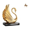 thumbnail image 1 of estatua de resina de cisne,Figuras de cisne,estatuas,decoración del hogar,fiesta de bodas,Figura de caballo,Adorno de caballo,escultura animal,decoración de escritorio,Figuras de caballos, 1 of 8