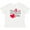 AA-White, variant on Inktastic My First Valentines Day Red Hearts Boys or Girls Baby T-Shirt