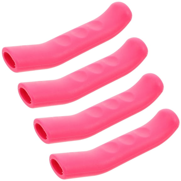 HAMPPLIES 4-Pack Silicone Bike Brake Lever Covers for Cyclist Hand and Grip Enhancement