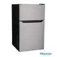 thumbnail image 1 of Frigobar Hisense  con Congelador3.3 Pies Refrigerador Compacto Doble Puerta RT33D6AAE, 1 of 3