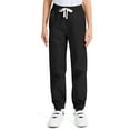 thumbnail image 4 of FAIWAD Boys School Uniform Pants Kids Elastic Waist Pull on Twill Pants Loose Straight Legs Trousers with Pockets 4-15Y, 4 of 9
