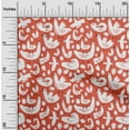 thumbnail image 2 of oneOone Tissu Polyester Spandex Rouge Fournitures de Courtepointe Imprimé Tissu de Couture au Mètre 56 Pouces de Large, 2 of 4