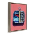 thumbnail image 2 of Stupell Industries Mid-Century Wild Sardines on Pink Brown Floating Frame Canvas Art, 18 x 18, by Kate Jarvik Birch, 2 of 8