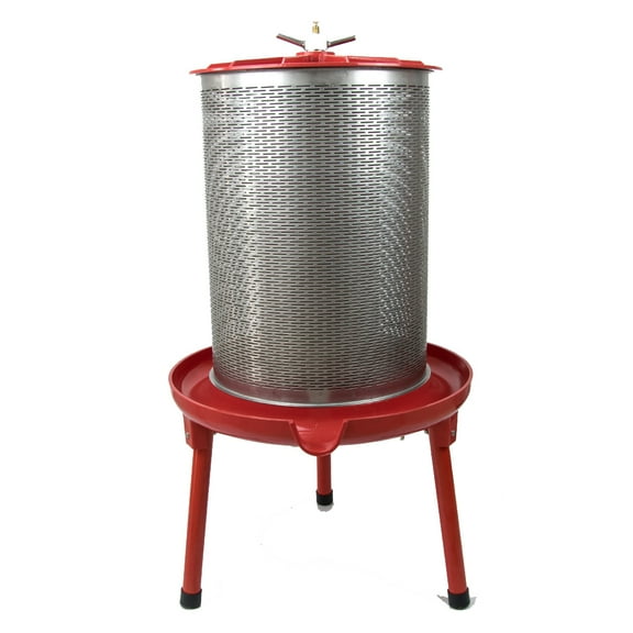 EJWOX 10.7 Gallon Hydropress Fruit and Wine Press Wine Making Cider Press Apple Press Cider Press Honeycomb Press