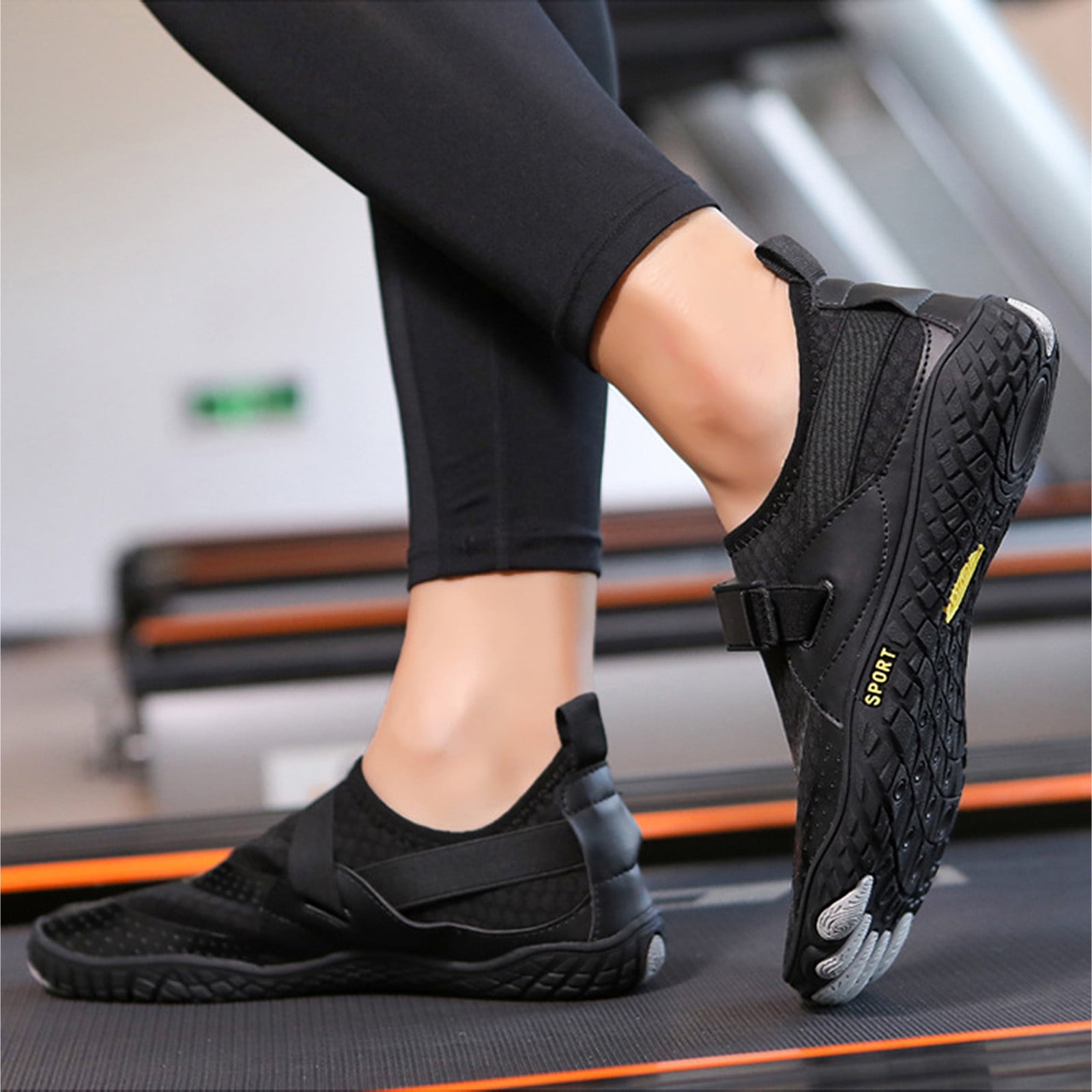krdevn Barefoot Shoes Women/Men - Couple Sports Shoes Outdoor Wading Non Beach Shoes Diving Shoes Swimming Riding Fitness Five Fingers Shoes,River Trekking Shoes, Fishing Wader Boots
