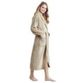 thumbnail image 2 of Women’s Cozy Fleece Bathrobe – Plush Comfort Robe for Women, 2 of 6