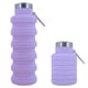 thumbnail image 1 of Taza Para Beber Botella deportiva plegable a prueba de fugas para niños de 500 ml de silicona para exteriores (lavanda) Tmvgtek Para Estrenar, 1 of 9