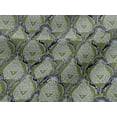 thumbnail image 4 of oneOone Viscose Jersey Fabric Damask & Floral Block Printed Craft Fabric BTY 60 Inch Wide, 4 of 5