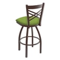 thumbnail image 2 of 820 Catalina 30" Swivel Bar Stool with Bronze Finish and Canter Kiwi Green Seat, 2 of 2