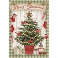 thumbnail image 3 of Briarwood Lane Potted Merry Christmas Tree Garden Flag, 3 of 4