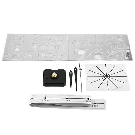 DIY Large 3D Modern Wall Clock, Frameless and Non-Ticking for Living Room - Sleek Silver Design
