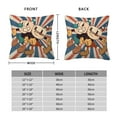 thumbnail image 4 of The Cuphead Show Throw Pillow Cover Decoration Pillow Case Cushion Home Decor for Home Sofa Couch 22"x22", 4 of 7