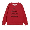 thumbnail image 4 of Bnwani Toddler Sweatshirt Boys Crew Neck Long Sleeve Short Sweatshirt Printed Tops T-Shirts Pullover, 4 of 4