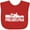 Red, variant on Inktastic Philadelphia Skyline Grunge Boys or Girls Baby Bib