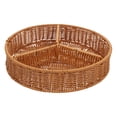 thumbnail image 1 of 1Pc Imitation Rotin Panier de Rangement Multi-Fonctions de Ménage Sundries Conteneur, 1 of 7