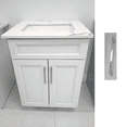 thumbnail image 1 of Isaac 24 inch Solid Wood Shaker Style Bathroom Vanity, 1 of 17